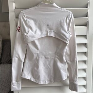 Lululemon White Alabama Define Jacket